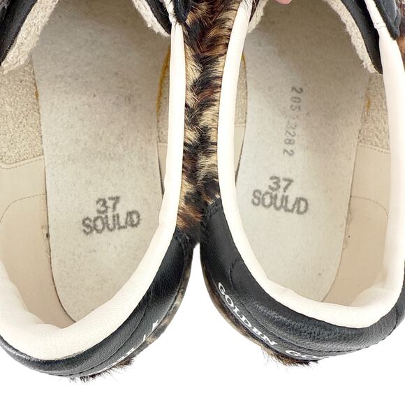 GOLDEN GOOSE Soul Star in Leopard Print Pony 37 - Picture 10 of 12